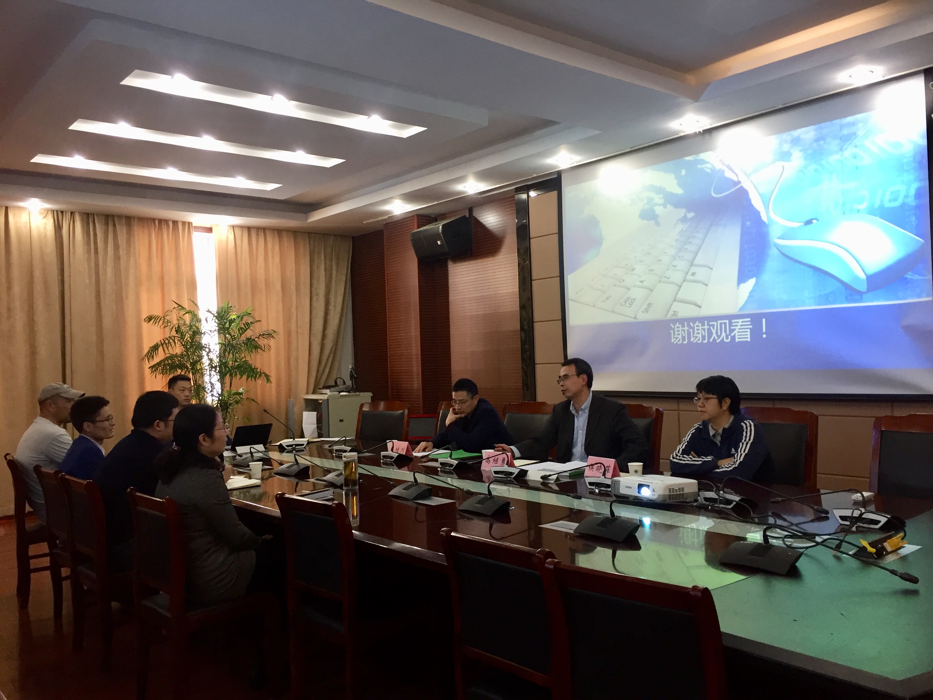 我市“环保高清远程视频会议系统升级建设”项目顺利验收1.jpg